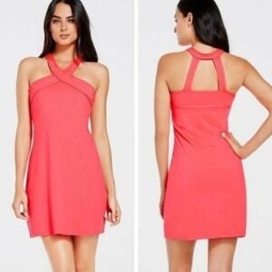 FABLETICS LG Chicago athleisure halter bra dress